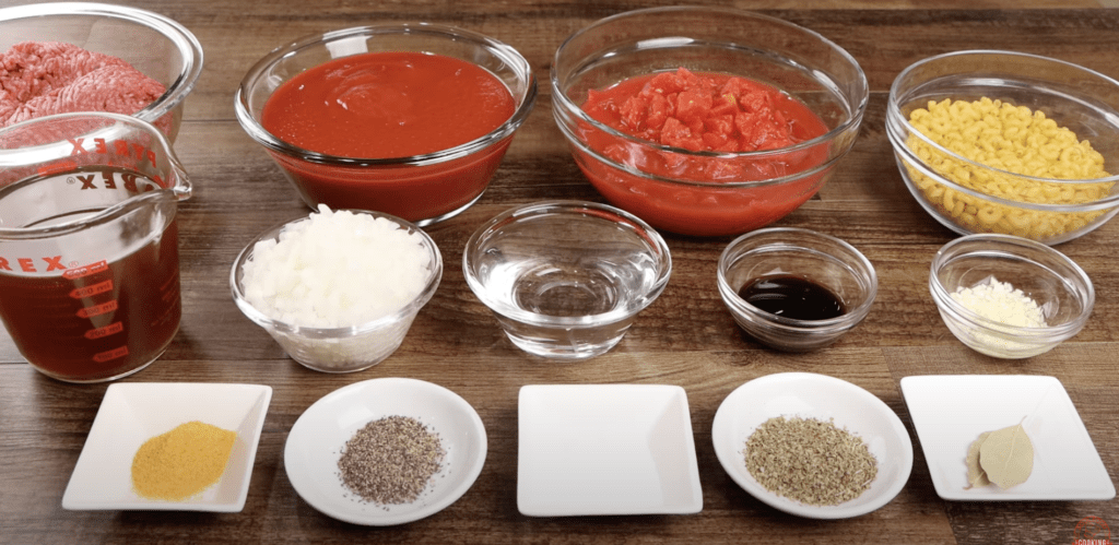 ingredients for goulash